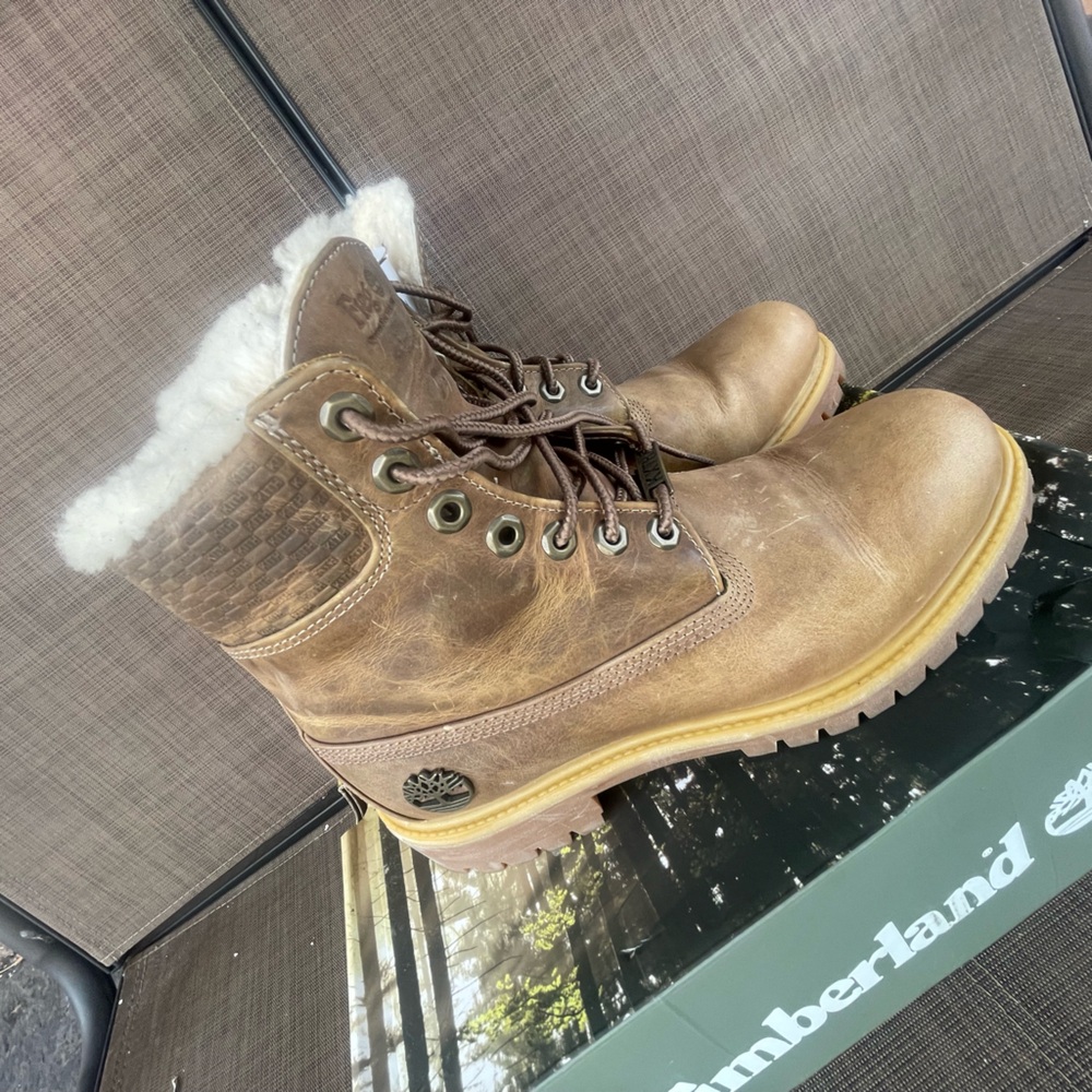 Kith x 6 Inch Premium Shearling Boot 'Wheat'